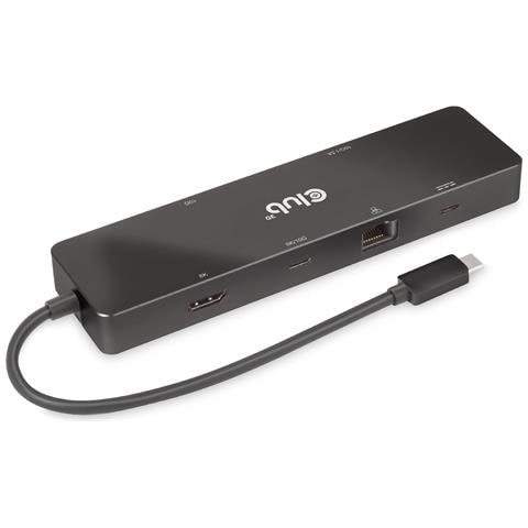 CSV-1584 replicatore di porte e docking station per laptop Cablato USB 3.2 Gen 2 (3.1 Gen 2) Type-C Nero - Foto 1