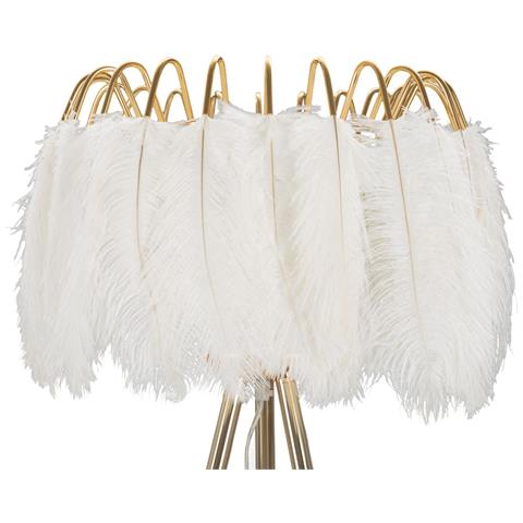 Lampada Da Terra Feather Stand Cm Ø46x147 - Foto 2