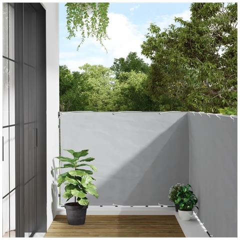 Paravento Da Balcone Grigio 500x120 Cm In Pvc - Foto 1