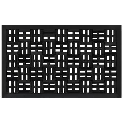 Zerbino Rettangolare 45x75 Cm In Gomma - Foto 1