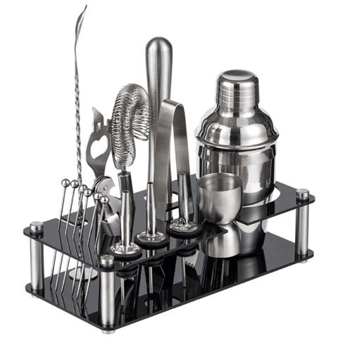 Set Di Shaker Per Cocktail Da 12 Pezzi, Kit Da Barista In Acciaio Inossidabile  M - Foto 1