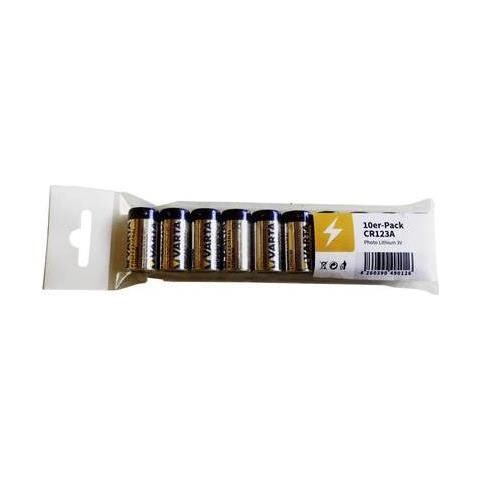 LITHIUM Cylindrical CR123A Batteria 3V - Foto 1