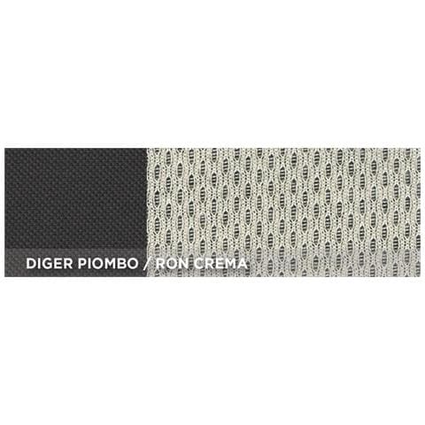 Coprisedili Anteriori Personalizzati Fiat Ducato Camper 06> Tess. Misto Cotone Piombo/crema - Foto 2
