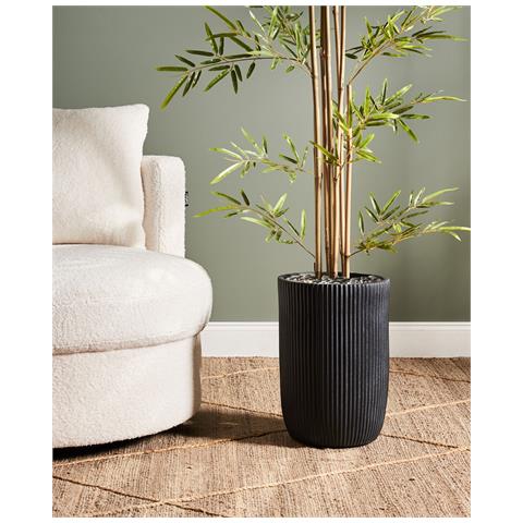Vaso Per Piante Eantio 25 Cm Nero - Foto 1