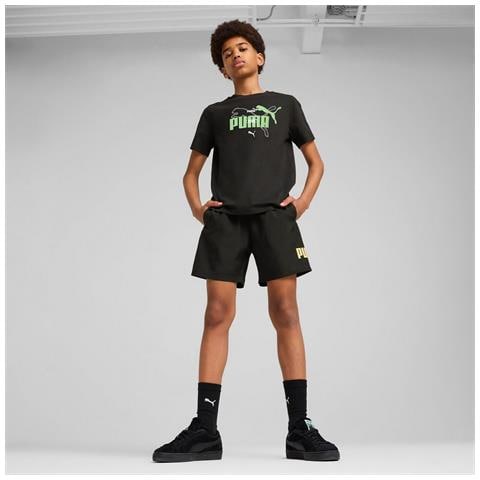 Ess Logo Lab Summer Tee B 68579501, Bambini, Nero, 152 - Foto 5