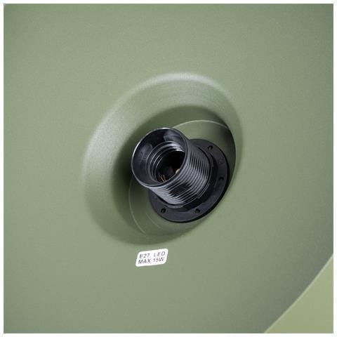 Sollux Lighting Lampada A Sospensione Bilo Verde Oliva Sl.1705 - Moderno Lampada A Sospensione Verde Oliva 120x35x35 Cm - Foto 8