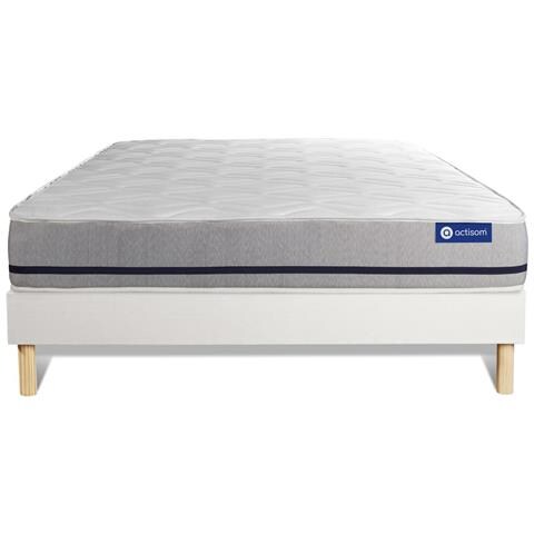 Kit Rete E Materasso Matrimoniale Actilatex Soft 140x200cm - Spessore : 20cm - Lattice E Memory Foam - Moderatamente Rigido - Foto 7
