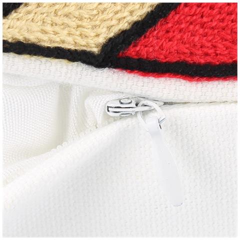 Set Di 2 Copricuscini 45x45 Cm Ricamati Art Divina - Foto 5