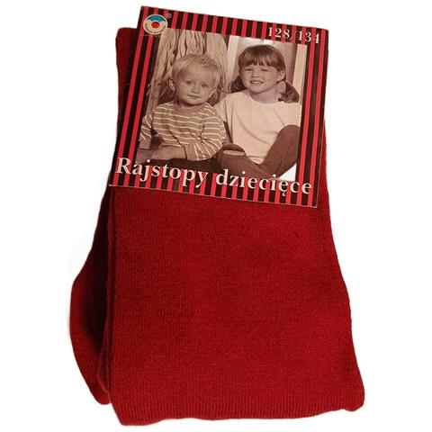 Collant Per Bambini 2 Pezzi Rosa E Rosso Taglia 128-134 Cm - Foto 2