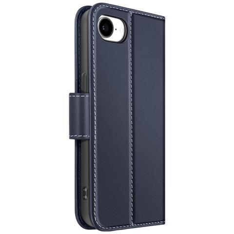 Custodia A Portafoglio Per Iphone 16 In Pelle Premium Con Funzione Stand - Foto 1