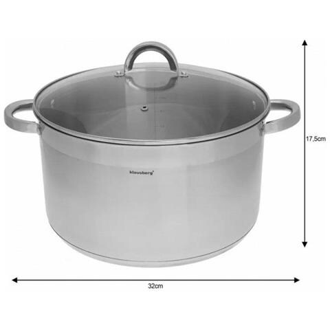 KB-7130 Pentola moderna multistrato con coperchio 32 cm - Foto 2