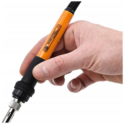 Set 8 In 1 Saldatore Di Precisione Con Potenziometro Op60w - 6 Punte, 30 Elementi Pirografia, Organizer 160x240x30mm - Foto 8