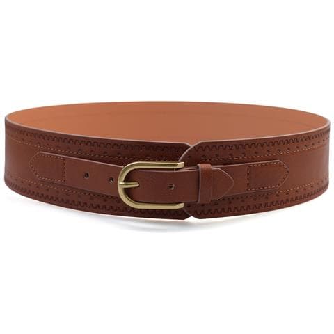 Cintura Classica Marrone Scuro - Foto 5