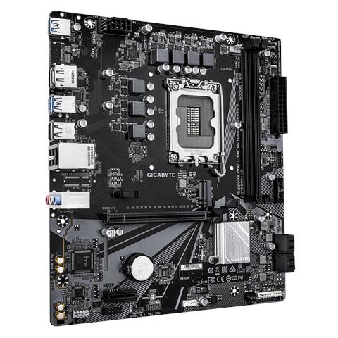 B760M H V2 Scheda Madre - Supporta CPU Intel Core di 14ª generazione, VRM digitale a 5+1+1 fasi, fino a 8000MHz DDR5 (O.C.), 1xPCIe 4.0 M. 2, LAN 1GbE, USB 3.2 Gen1 - Foto 2