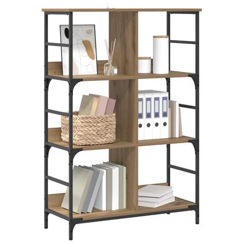 Libreria Rovere artigianale 78,5 x 33 x 117,5 cm metallo PB - Foto 2