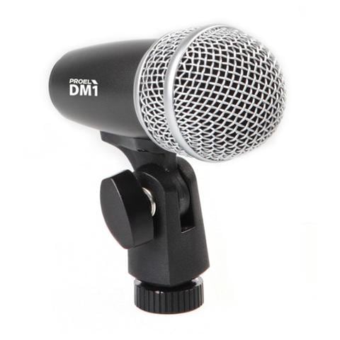 DM1 Il DM1 è un microfono compatto realizzato per la ripresa ravvicinata di tom rullanti strumenti a percussione fiati e ampli per chitarra Risposta polare cardioide Alta insensibilità al feedback Sospensione interna per riduzione trasmissione rumori meccanici Design particolarmente compatto S - Foto 1