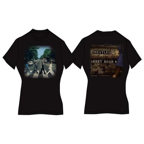Beatles (The) - Abbey Road Black (T-Shirt Donna Tg. S) - Foto 1
