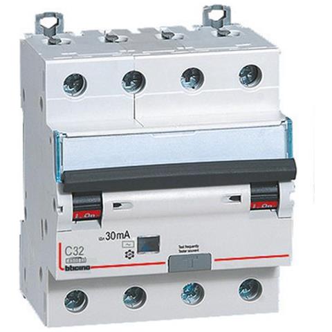 Ga8843ac32 - Btdin45 - Interruttore Magnetotermico Differenziale Ac 4p 32a 4,5ka 30ma 4 - Foto 3