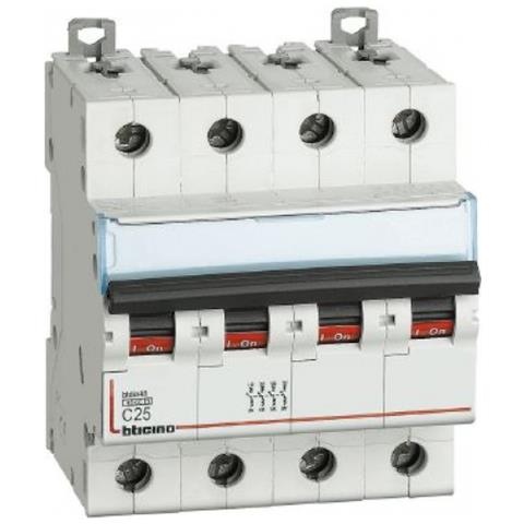 Fa84c25 - Btdin45 - Interruttore Magnetotermico 4p Curva C 25a 4,5ka - Foto 4