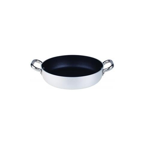 Padella Pietra-stone Infinity Svasata Alta Con Un Manico Cool 3mm - Diametro Cm 28 - Altezza Cm 7-capacità Lt 4 - Foto 2
