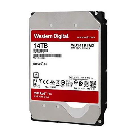 Red Pro 14TB 6Gb / s SATA HDD WD141KFGX - Foto 2