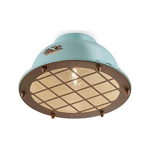 Industrial C1760, Plafoniera, - Azzurro - Foto 1