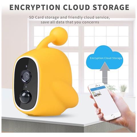 Telecamera Hd-ip Wifi Smart Solar Infrared E Battery Cloud 2.0 Megapixel Full Hd 1920x1080p Ys6 (bianco) - Foto 10