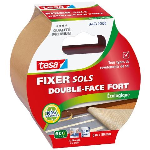 564530000000 Nastro Biadesivo Per Pavimenti, Forte Tenuta, Ecologico, 5m X 50 Mm - Foto 1