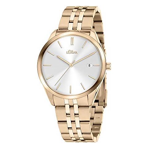 Orologio Analogico Quarzo Donna Con Cinturino In Acciaio Inox So-3944-mq - Foto 2