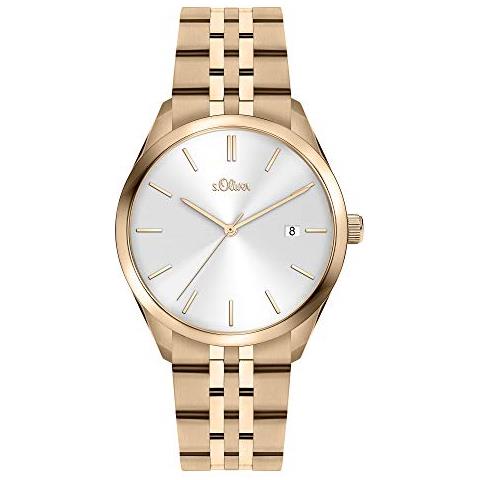 Orologio Analogico Quarzo Donna Con Cinturino In Acciaio Inox So-3944-mq - Foto 1