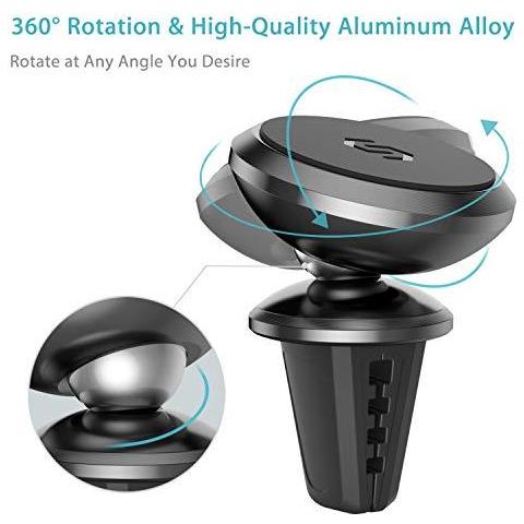 Car Holder Magnetic Phone - Super Forte Magnete Car Mount Telefono Ruotabile Di 360 Car Cradle Basamento Del Telefono Per Iphone Pro 1111 11 Pro Max X Xs Xs Max Xr 8 76 Samsung S10 Huawei P30 Gps E Di Pi - Foto 2