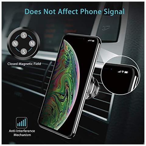 Car Holder Magnetic Phone - Super Forte Magnete Car Mount Telefono Ruotabile Di 360 Car Cradle Basamento Del Telefono Per Iphone Pro 1111 11 Pro Max X Xs Xs Max Xr 8 76 Samsung S10 Huawei P30 Gps E Di Pi - Foto 4