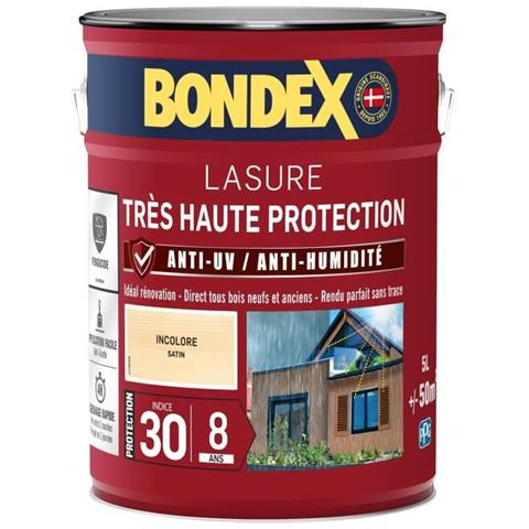 Mordente Per Legno Ad Altissima Protezione 8 Anni Trasparente 5l - Foto 1