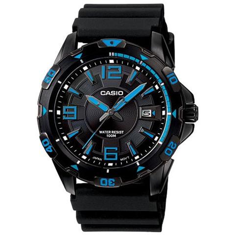 MTD-1065B-1A1 Orologio da polso Maschio Quarzo Nero, Blu orologio - Foto 1