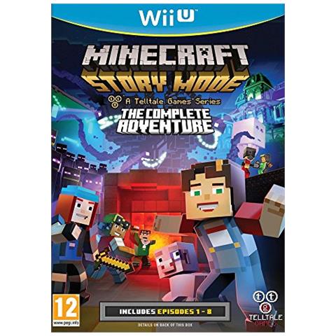 Minecraft: Story Mode - The Complete Adventure, Wii U Basic Wii U Francese videogioco - Foto 1