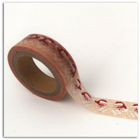 Washi Tape 10 M X 1,5 Cm - Babbo Natale - Foto 1