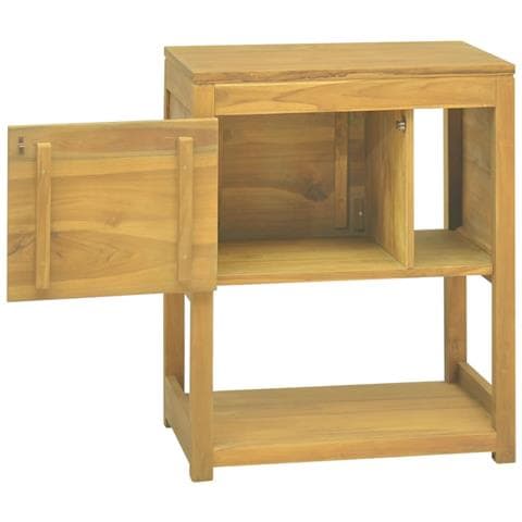 Mobile da Bagno 60x40x75 cm in Legno Massello di Teak - Foto 6