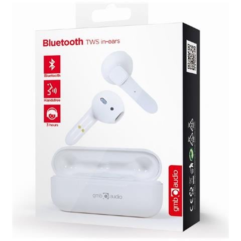 TWS-VIE-GW cuffia e auricolare Wireless In-ear Musica e Chiamate USB tipo-C Bluetooth Bianco - Foto 6