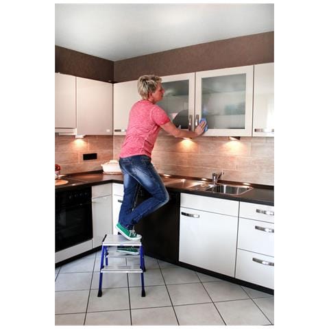 130082 pedana Alluminio Alluminio, Nero, Blu - Foto 2