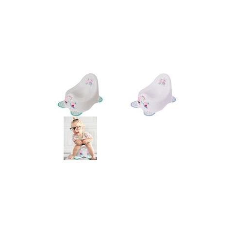 Kids Babytopf Adam ""peppa Pig"", Nordic-white Mit Aufdruck, Mit Gummeirten Fen, Aus Pp - 1 Stck (1867051919400) - Foto 1