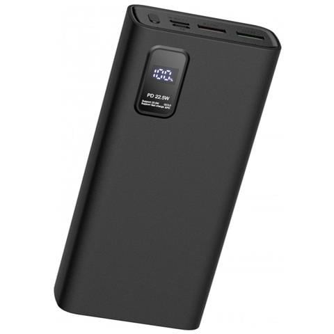 Powerbank 20000mah Pd Con Display Led E Tecnologia Quick Charge, Nero - Foto 2