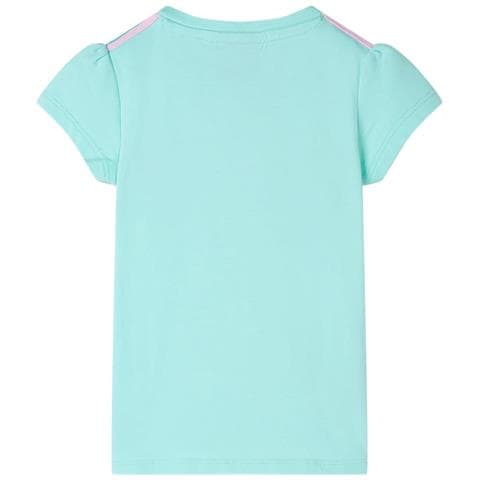 Maglietta Da Bambina Menta Chiaro 116 - Foto 2