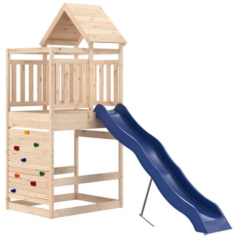 Set da Gioco da Esterno in Legno Massello di Pino - Foto 1