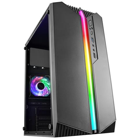 MCS1 computer case Mini Tower Nero - Foto 1
