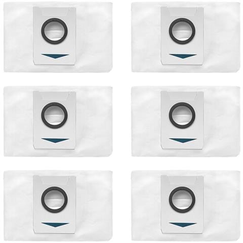 Sacchetti Raccoglipolvere Per Ecovacs X1/x1s Pro /t10/t10s Pro /t20 Pro /t20 Max, Confezione Da 6 - Foto 1