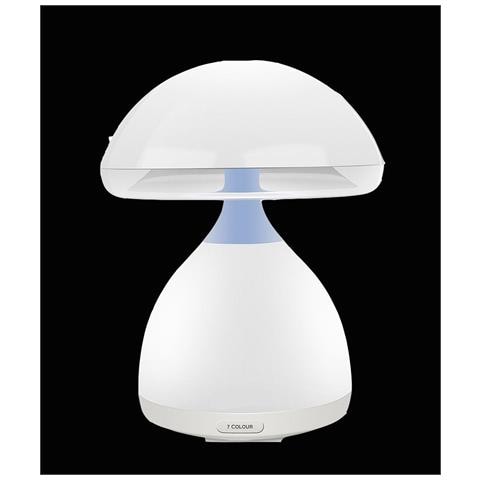 Lampada Led Rgb A Fungo Colori Cromoterapia Tavolo Comodino 7 Colori Senza Fili - Foto 2