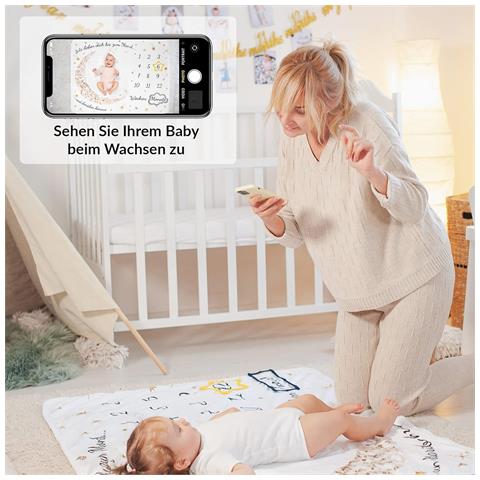 Coperta Per Bambini Odoxia In Bianco Con Scritta Francese - 130x100cm, Regalo Speciale - Foto 5