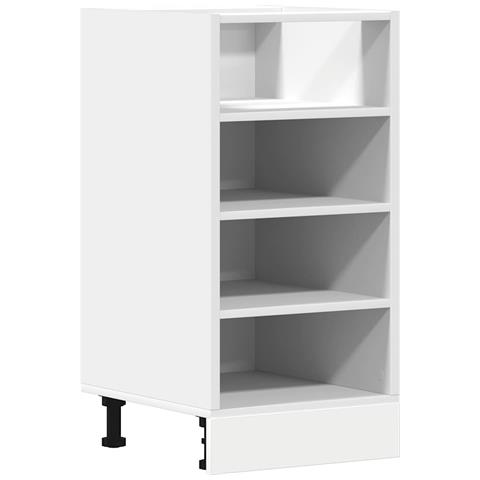 Armadio Inferiore “Riga” Bianco 40x44,5x81,5 cm - Foto 1