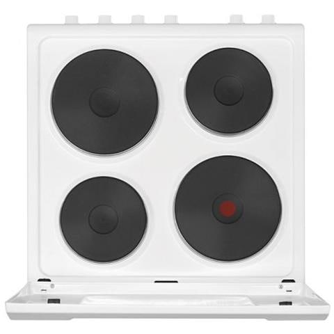 Cucina Elettrica EH 561 4 Zone Cottura Forno Elettrico Multifunzione Classe A Dimensioni 50 x 55 cm Colore Bianco - Foto 3