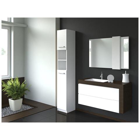 MARBELA BIEL armadietto di conservazione per bagno Bianco - Foto 2